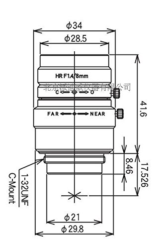 kowa 镜头 物镜 LM8JCM 显微镜物镜 kowa 镜头 物镜 LM8JCM 显微镜物镜