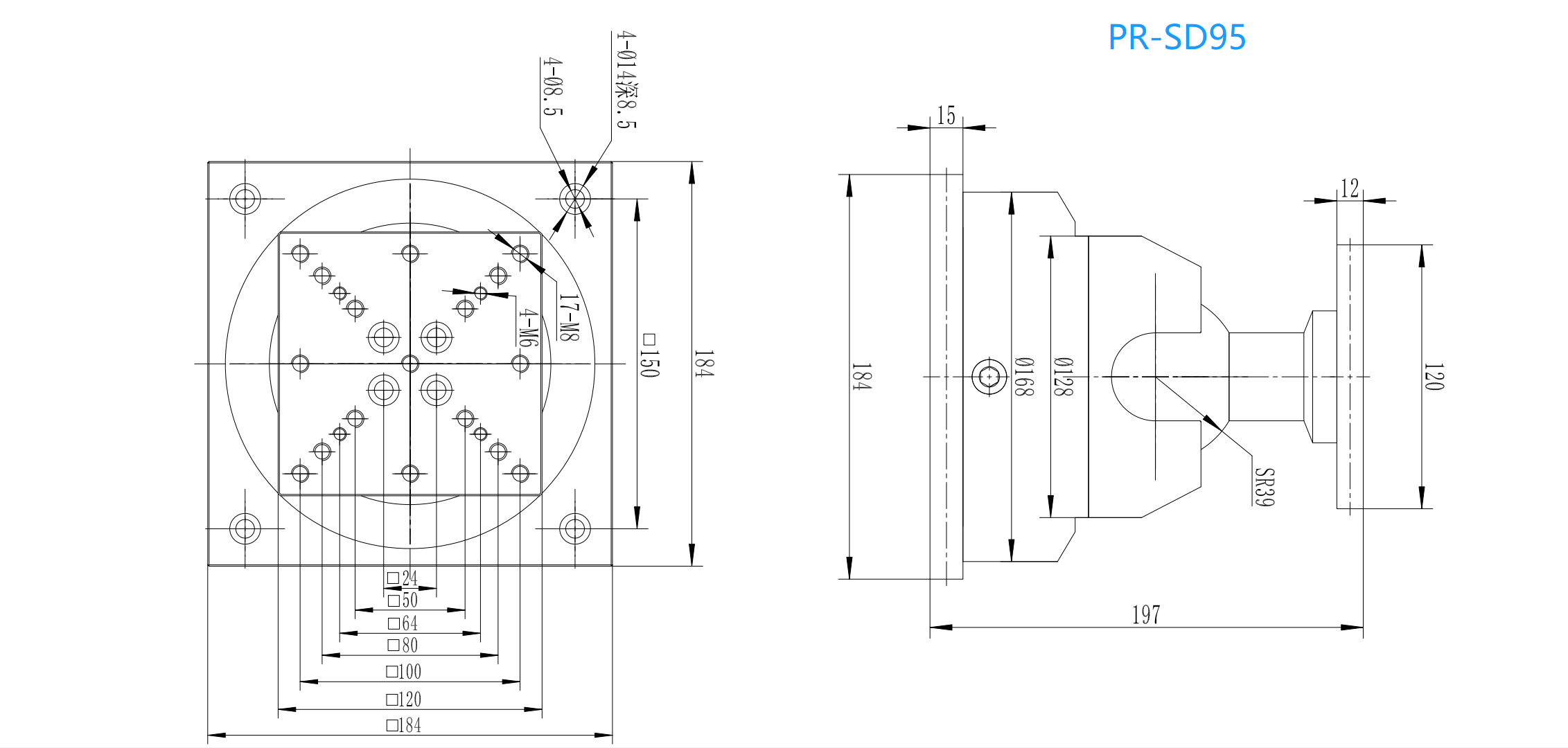 PR-SD92手动万向载物台万向关节台可任意角度旋转承载大 PR-SD92手动万向载物台万向关节台可任意角度旋转承载大