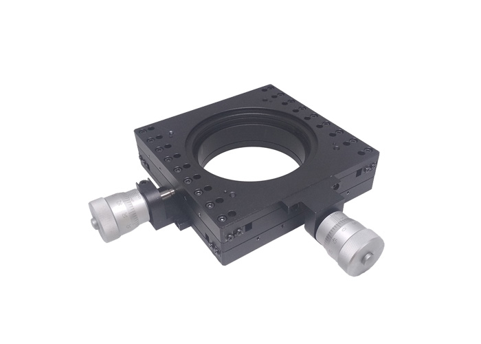 手动XY平移台 中空平台 中空位移台 两轴平台PT-XY135 手动XY平移台 中空平台 中空位移台 两轴平台PT-XY135