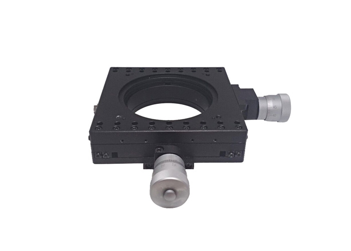 手动XY平移台 中空平台 中空位移台 两轴平台PT-XY135 手动XY平移台 中空平台 中空位移台 两轴平台PT-XY135