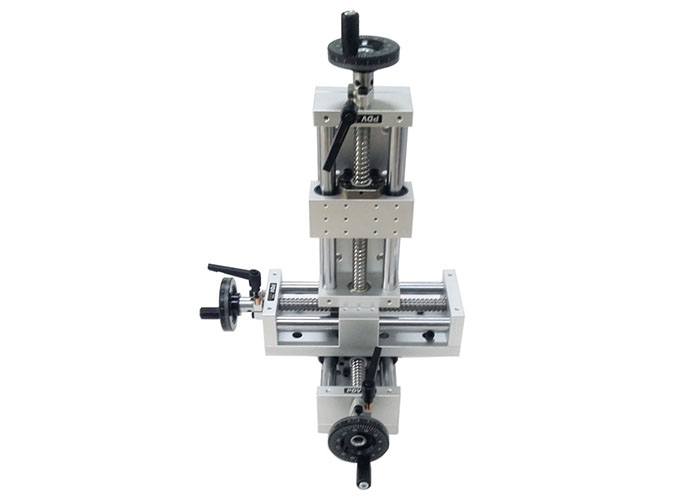 PT-LX系列三维组合台XYZ滑台手动线性滑轨丝杆调节 PT-LX系列三维组合台XYZ滑台手动线性滑轨丝杆调节