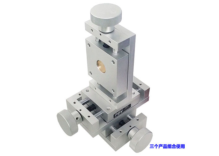 PT-ST系列手动平移台 三维位移台 XYZ组合台 PT-ST系列手动平移台 三维位移台 XYZ组合台