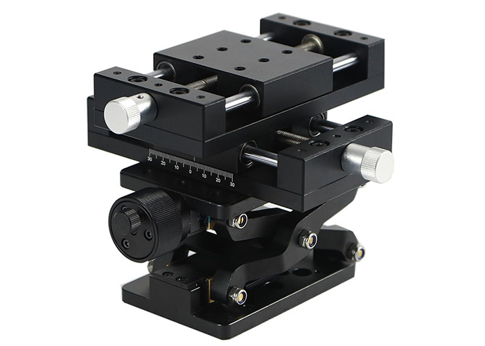 精密型XYZ滑台手动升降台多维组合台平移台位移台滑台 精密型XYZ滑台手动升降台多维组合台平移台位移台滑台