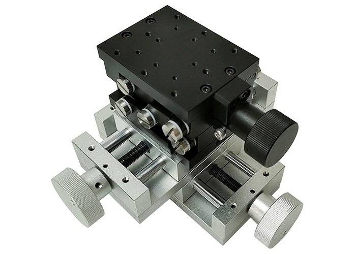 XYZ三轴手动平移台精密型滑台带手轮位移台 XYZ三轴手动平移台精密型滑台带手轮位移台