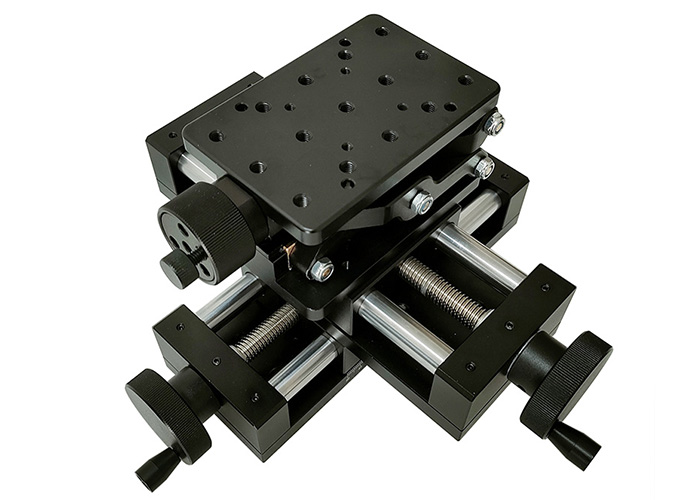 PDV派迪威XYZ三轴手动平移台精密型滑台带手轮位移台 PDV派迪威XYZ三轴手动平移台精密型滑台带手轮位移台