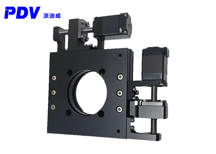 PT-XY20高精度电动整体平台，XY移动台 XY轴行程±10mm