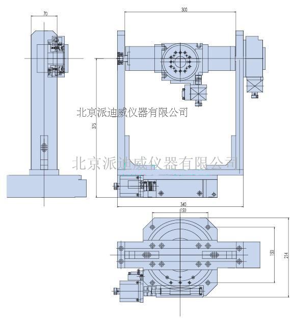 PT-SW01 电动三维旋转台 三维电动位移台 电动滑台 电动角位台 PT-SW01 电动三维旋转台 三维电动位移台 电动滑台 电动角位台