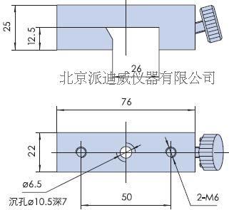 光学滑块 滑台 PK系列 燕尾结构 与PG01系列滑轨配合使用 可锁紧 光学滑块 滑台 PK系列 燕尾结构 与PG01系列滑轨配合使用 可锁紧
