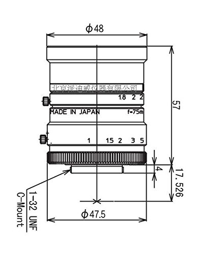 LM75HC kowa 镜头 物镜 显微镜物镜 LM75HC kowa 镜头 物镜 显微镜物镜