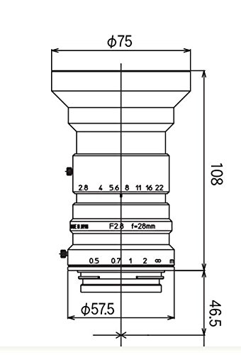 kowa镜头 物镜 LM28CLS F接口专用低畸变镜头 显微镜物镜 kowa镜头 物镜 LM28CLS F接口专用低畸变镜头 显微镜物镜