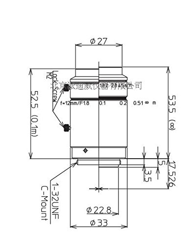 kowa 镜头 物镜 LM12JC10M 显微镜物镜 kowa 镜头 物镜 LM12JC10M 显微镜物镜