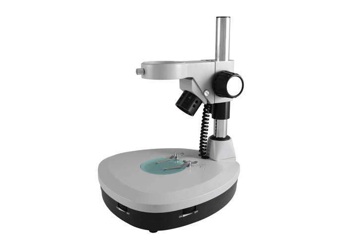 ZJ-313 76MM上卤素下荧光立柱支架 显微镜支架