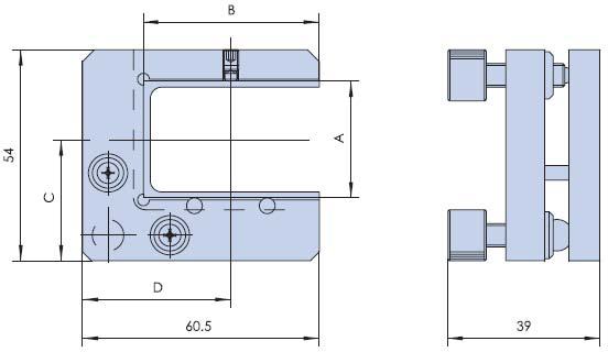 PG211 反射分光镜架(方形)分光任意调整架 PG211 反射分光镜架(方形)分光任意调整架