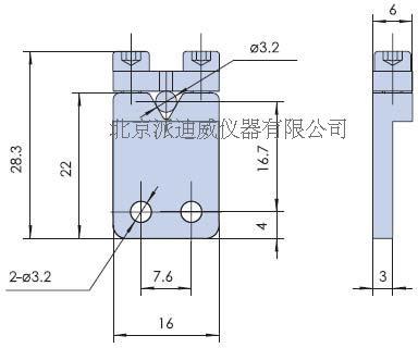 光纤固定（夹头） PT03