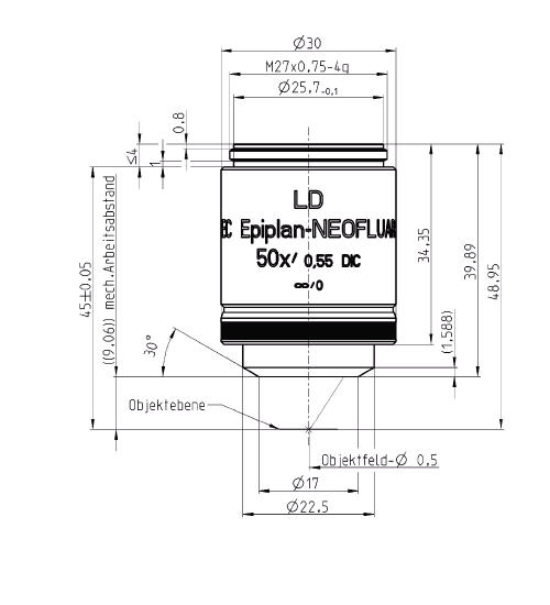 蔡司物镜Objective LD EC 蔡司物镜Objective LD EC