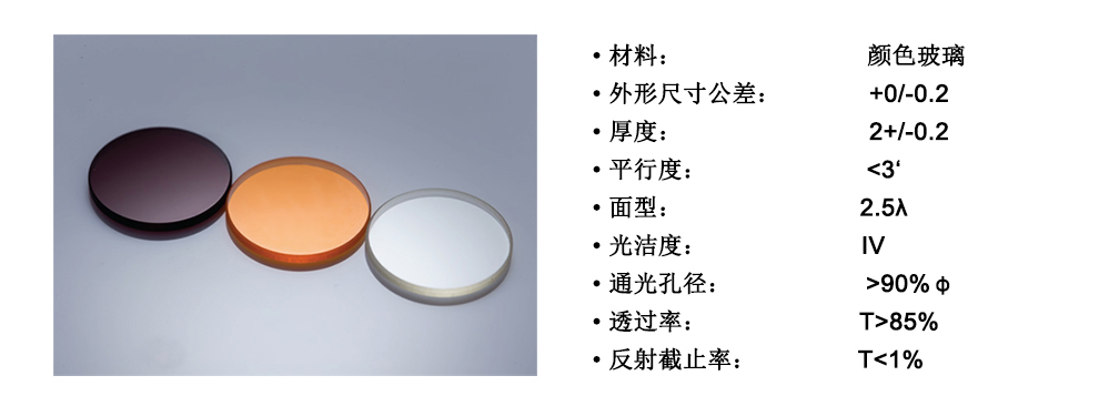 长波通滤光片 透过波段500-2500 截止波段200-665NM LGP-2001 长波通滤光片 透过波段500-2500 截止波段200-665NM LGP-2001