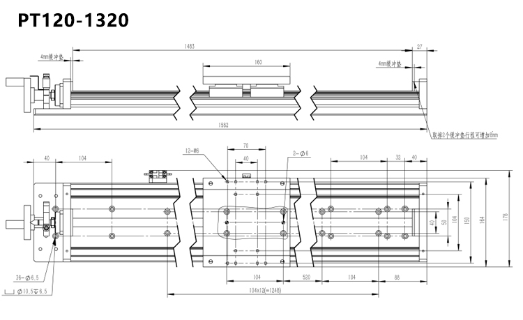 PT-120手摇滑台模组直线导轨模组 十字手摇滑台模组手动直线导轨 PT-120手摇滑台模组直线导轨模组 十字手摇滑台模组手动直线导轨