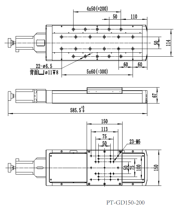 PT-GD150(201)四维电动调节平台 平移升降旋转四维组合位移台 PT-GD150(201)四维电动调节平台 平移升降旋转四维组合位移台