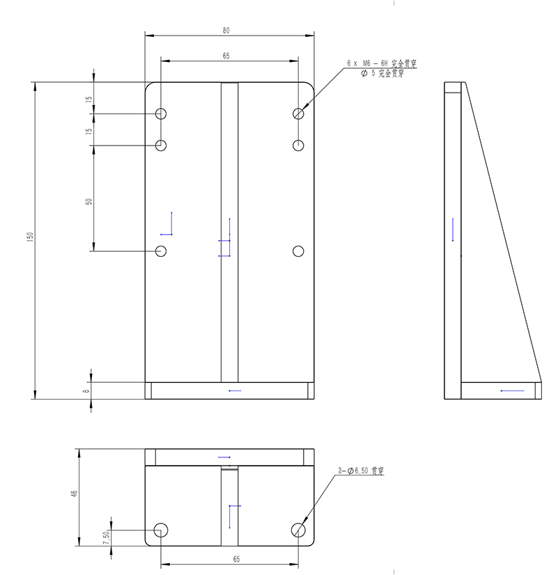 PJK13 直角固定块