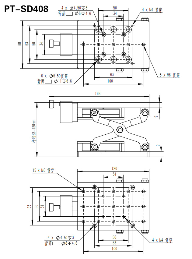 XYZR手动四维调节台 多维调整架 方位调整台 XYZR手动四维调节台 多维调整架 方位调整台
