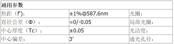 H-K9 平凸透镜 单层氟化镁增透膜 H-K9 平凸透镜 单层氟化镁增透膜