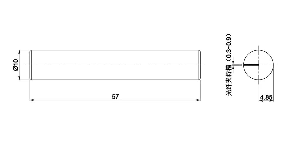 精密光纤调整架及卡具 夹持光纤外径400um GZ-200M教学器材