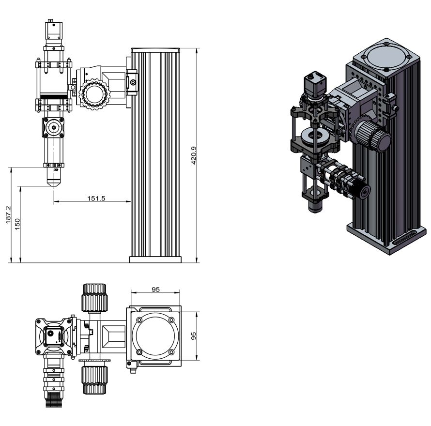 光路组件系统 显微光路搭建系统GD-100(定制系统) 光路组件系统 显微光路搭建系统GD-100(定制系统)