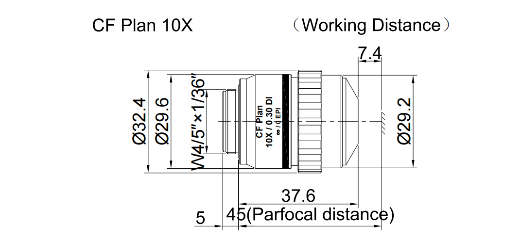 白光干涉物镜CF Plan TI/DI