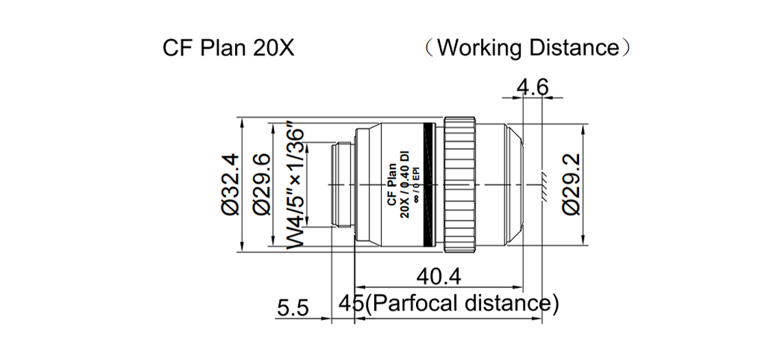 白光干涉物镜CF Plan TI/DI