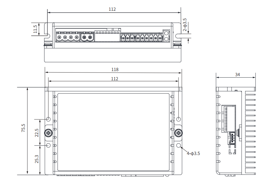 86电机用驱动器 脉冲式 86电机用驱动器 脉冲式