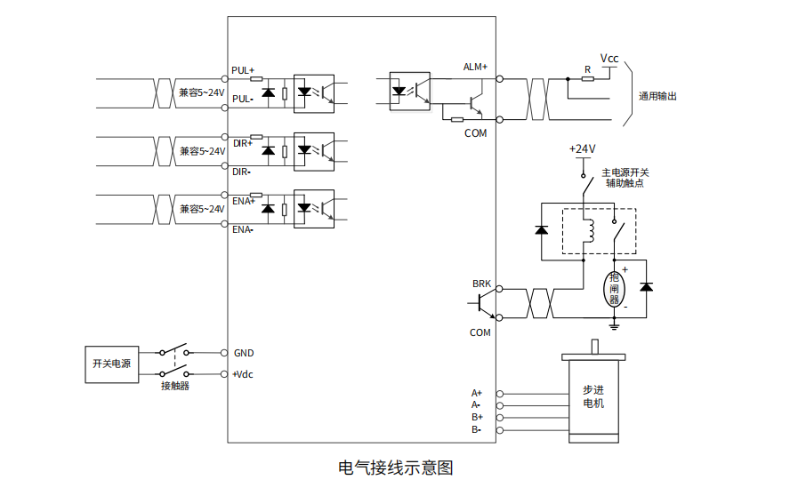 86电机用驱动器 脉冲式 86电机用驱动器 脉冲式
