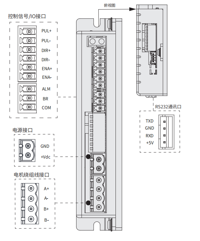86电机用驱动器 脉冲式 86电机用驱动器 脉冲式
