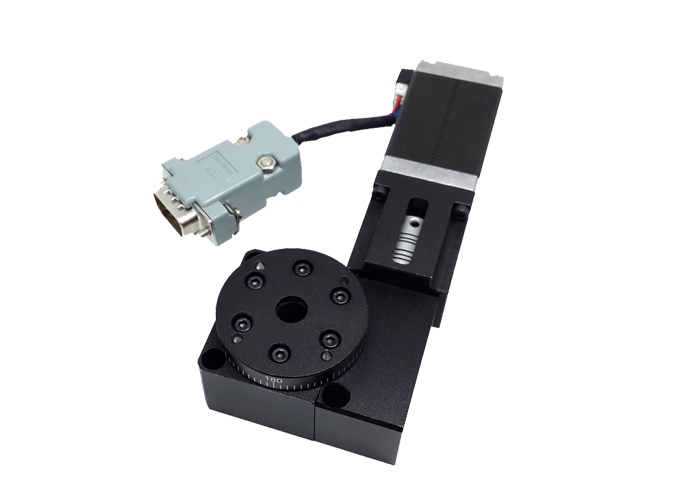 PX110-30 精密型电动旋转台(蜗轮蜗杆) 直径39mm 分度盘 PX110-30 精密型电动旋转台(蜗轮蜗杆) 直径39mm 分度盘