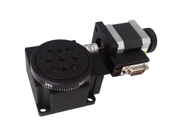 PX110-60电动旋转台位移台 角位台 角度转台 角度调节台 60mm台面 PX110-60电动旋转台位移台 角位台 角度转台 角度调节台 60mm台面
