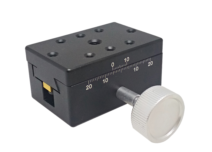 PT-SD111 普通型手动平移台 齿轮齿条X轴滑台 X轴位移台 行程40mm PT-SD111 普通型手动平移台 齿轮齿条X轴滑台 X轴位移台 行程40mm