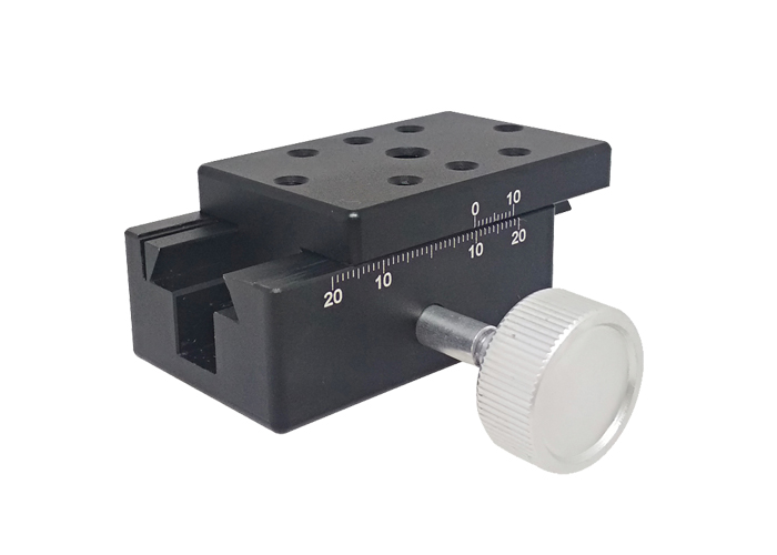 PT-SD111 普通型手动平移台 齿轮齿条X轴滑台 X轴位移台 行程40mm PT-SD111 普通型手动平移台 齿轮齿条X轴滑台 X轴位移台 行程40mm