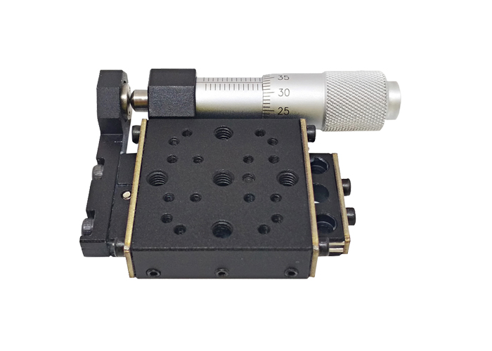 PP110-13-34C精密型手动平移台 微分头侧驱位移台 X轴单轴滑台 PP110-13-34C精密型手动平移台 微分头侧驱位移台 X轴单轴滑台