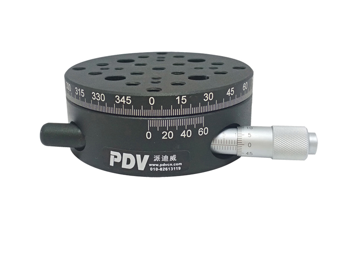 PT-SD206 精密型手动旋转台 分厘卡 360度旋转精密位移台 角度调 PT-SD206 精密型手动旋转台 分厘卡 360度旋转精密位移台 角度调