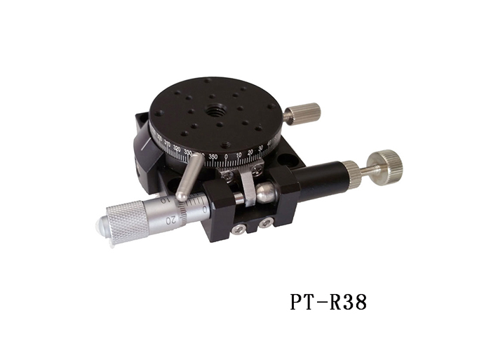 PT-R38 /R60/R80/R100/R125 手动旋转台 精密微调滑台 手动位移 PT-R38 /R60/R80/R100/R125 手动旋转台 精密微调滑台 手动位移