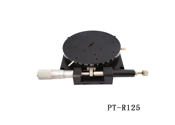 PT-R38 /R60/R80/R100/R125 手动旋转台 精密微调滑台 手动位移 PT-R38 /R60/R80/R100/R125 手动旋转台 精密微调滑台 手动位移
