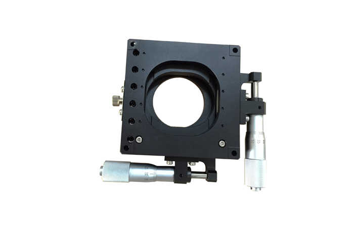 PT-XY125 手动XY平移台 中空平台 中空位移台 两轴平台 PT-XY125 手动XY平移台 中空平台 中空位移台 两轴平台