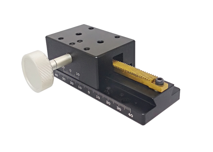 PT-SD112 普通型手动平移台 齿轮齿条X轴滑台 X轴位移台 平移台 PT-SD112 普通型手动平移台 齿轮齿条X轴滑台 X轴位移台 平移台