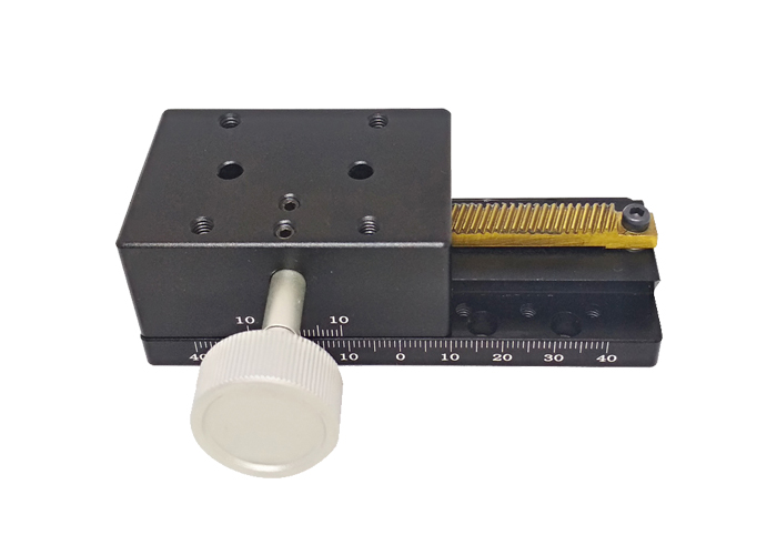 PT-SD112 普通型手动平移台 齿轮齿条X轴滑台 X轴位移台 平移台 PT-SD112 普通型手动平移台 齿轮齿条X轴滑台 X轴位移台 平移台