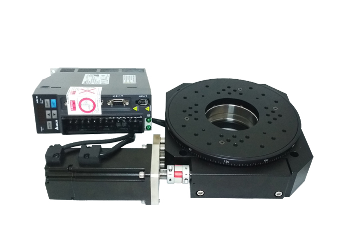 PT-GS200高速电动旋转台 分度盘 台面200 转速360度/秒 伺服电机 PT-GS200高速电动旋转台 分度盘 台面200 转速360度/秒 伺服电机