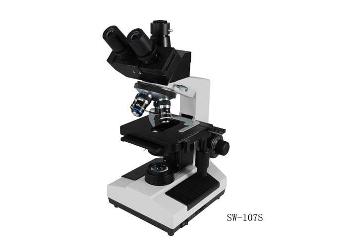 SW-107 双目生物显微镜 SW-107S 三目显微镜 SW-107 双目生物显微镜 SW-107S 三目显微镜