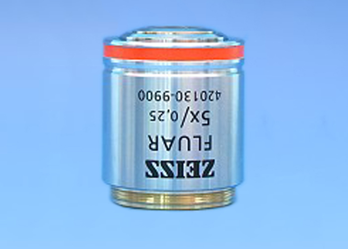 蔡司物镜ObjectiveFluar 2.5x/0.12 M27大视野平场大数值孔径物镜