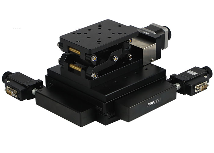 精密型电动平移台XYZ组合台Z轴升降XY平台 PT-XY50+PT-GD401 精密型电动平移台XYZ组合台Z轴升降XY平台 PT-XY50+PT-GD401