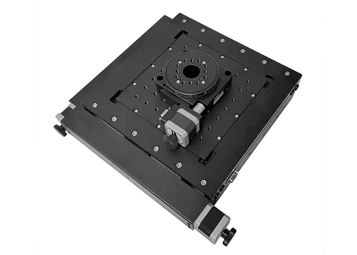 XYZ电动三维组合台高精度电动整体组位移台电动平移台旋转台 XYZ电动三维组合台高精度电动整体组位移台电动平移台旋转台