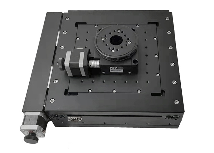 XYZ电动三维组合台高精度电动整体组位移台电动平移台旋转台 XYZ电动三维组合台高精度电动整体组位移台电动平移台旋转台