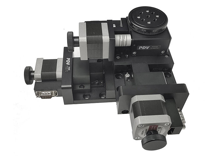 三维组合台高精度位移台电动平移滑台电动旋转台 三维组合台高精度位移台电动平移滑台电动旋转台